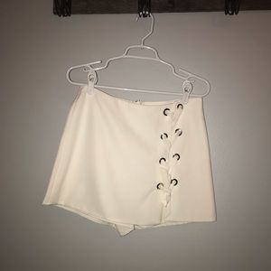 White skort